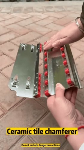 Tile 45  Chamfering Device
