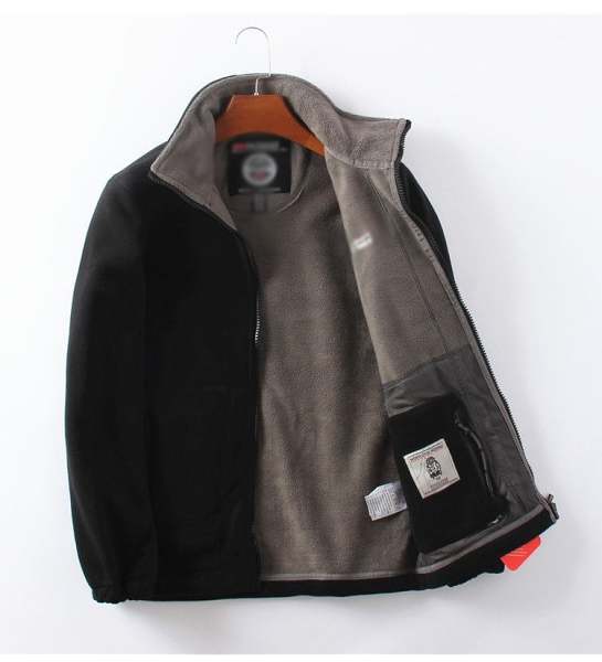 Suitable for both men and women Unisex Double-Layer Padded Warm Jacket