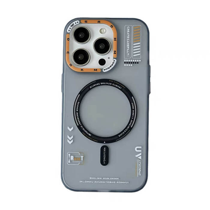 Tech Style Magnetic Frosted iPhone Case