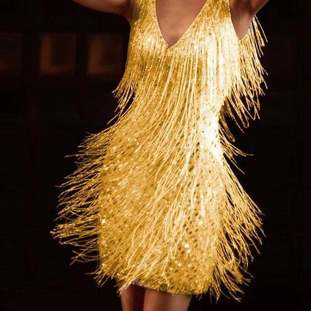 Sexy Princess Style V-Neck Slip Dress