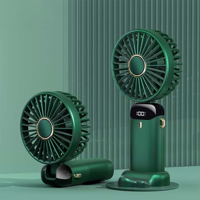 New Upgrade LED Mini Handheld Fan