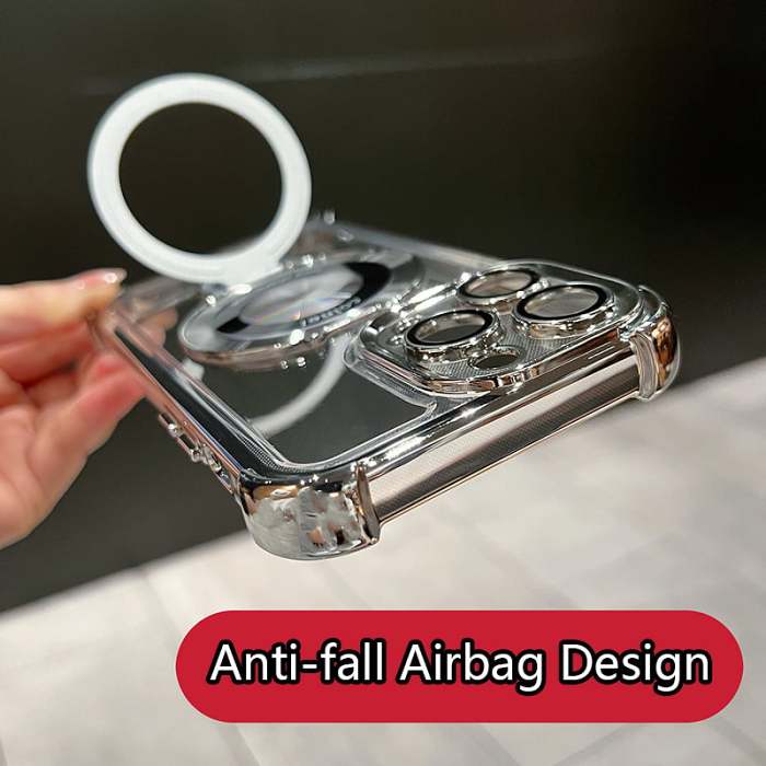 Airbag Anti-fall Case with Invisible Ring Stand