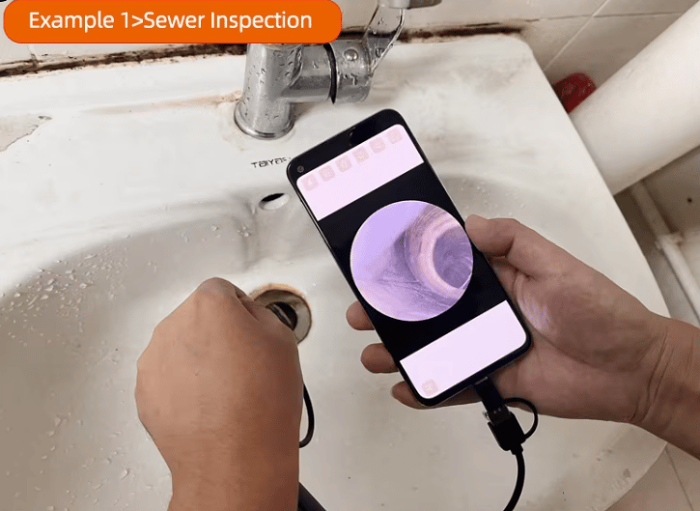 2024 hot-selling high-definition three-in-one endoscope
