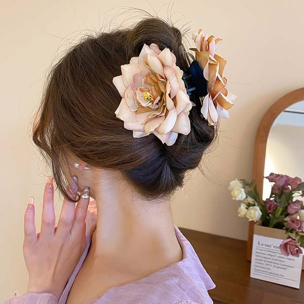 Hair Flower Clips Hair Accessories Bohemia Hairpins for Women Girls