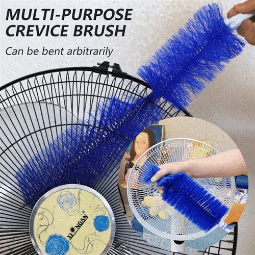 SUMMER HOT SALE - Flexible Fan Dusting Brush (Non-disassembly Cleaning)