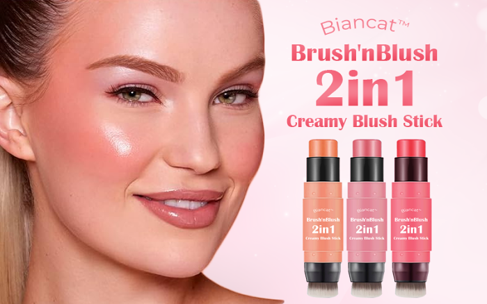 Biancat Brush'nBlush 2 in 1 Creamy Blush Stick