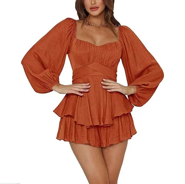 2023 New Sale Ruffle Romper