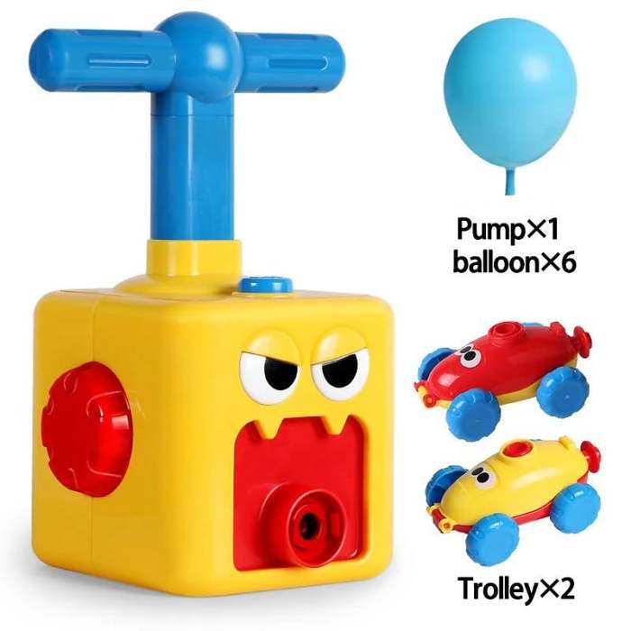 Fun Packed Balloon Car Toy Pump Set