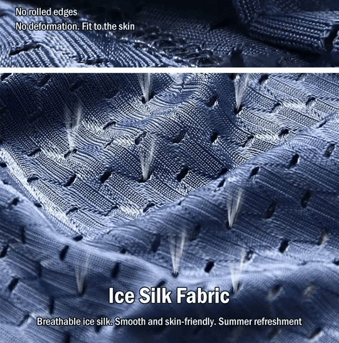 Men's frozen silk boxer shorts