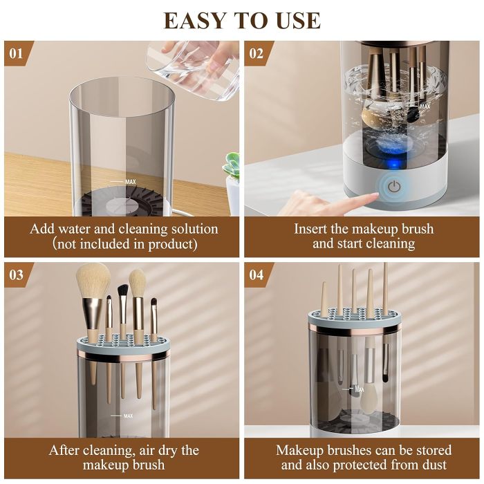Electric Makeup Brush Cleaner