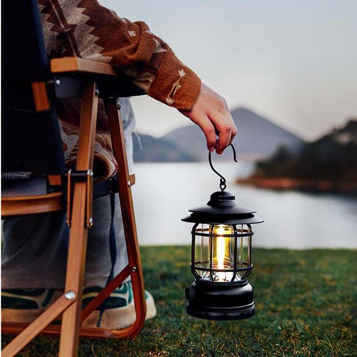 Portable Retro Camping Lamp
