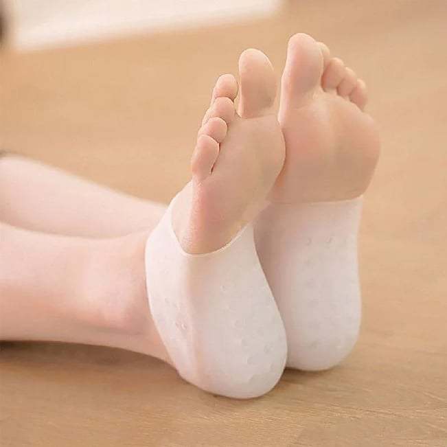 Medical grade height increasing gel insoles