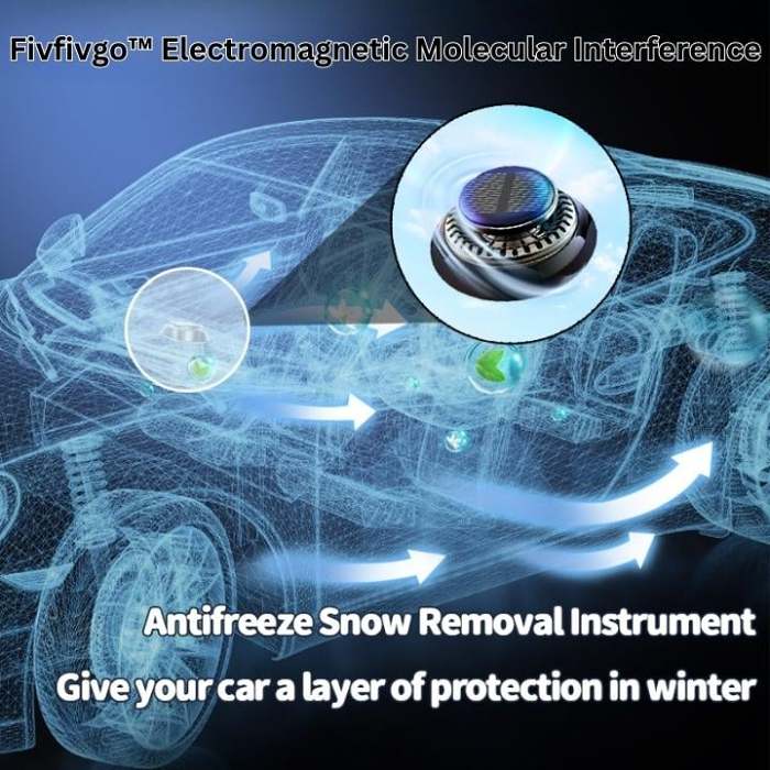 【Winter Essentials】 ProX Electromagnetic Molecular Interference Antifreeze Snow Removal Instrument