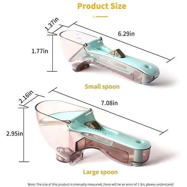 Adjustable Measuring Spoon 2Pcs Set