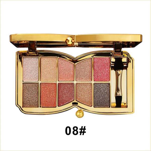 10 Colors Glitter Eyeshadow Palette
