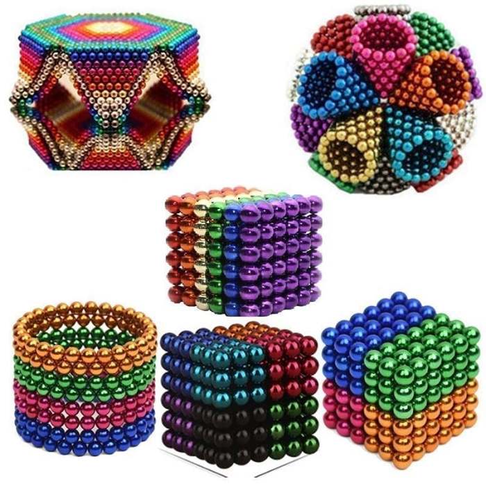 3D Puzzle Magnetic Balls - 216 magnetic balls