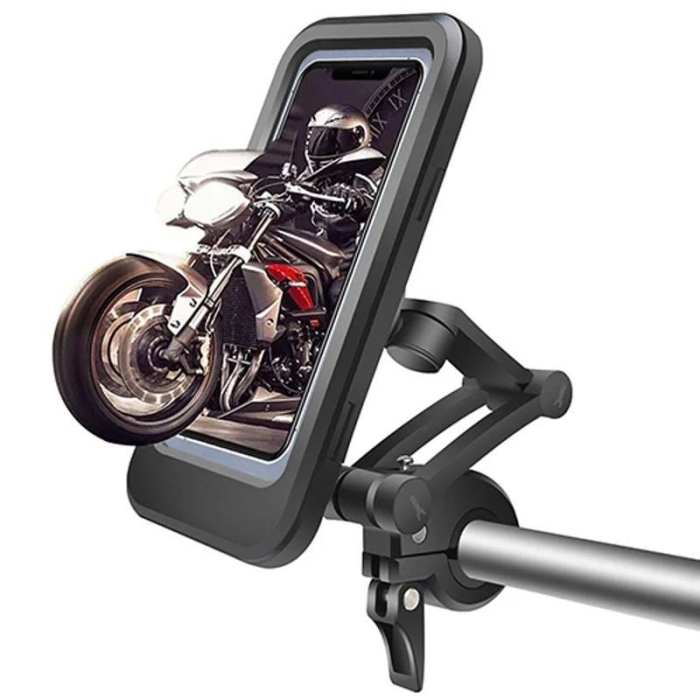 Waterproof cell phone holder