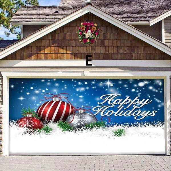 Christmas 2024 Garage Door Decoration
