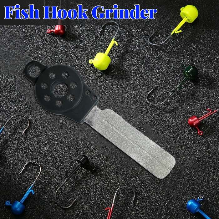 FATHER'S DAY SALE - Portable 2 IN 1 Fishhook Grinder & Corrector