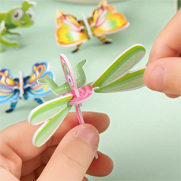 Educational 3D Cartoon Puzzle