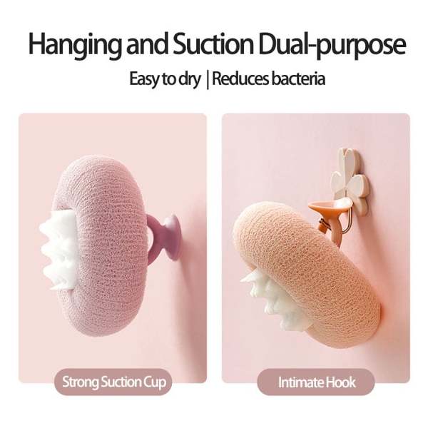 Super Soft Sunflower Suction Cup Bath Ball