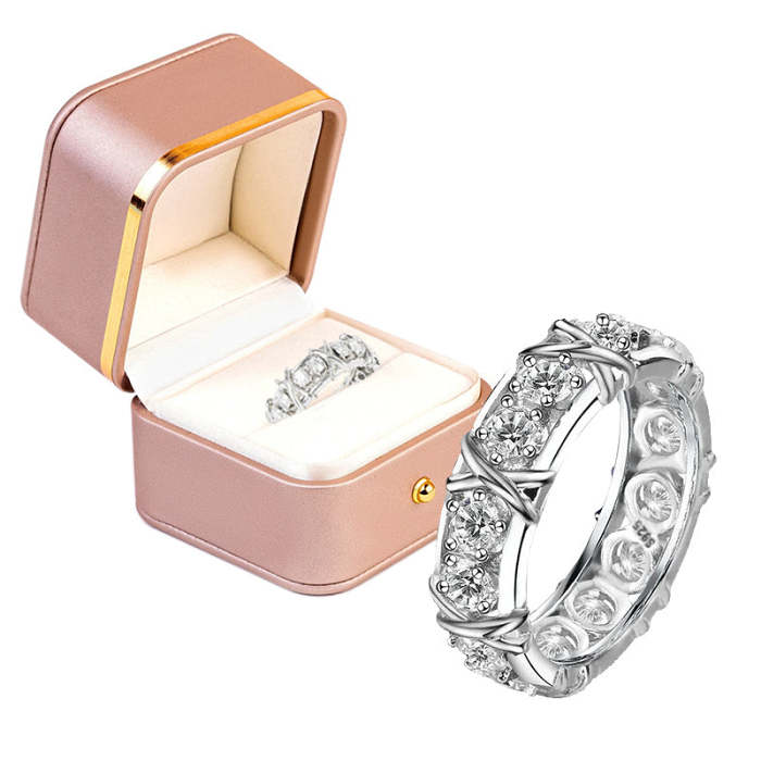 Biancat BellaViva Moissanite Essence Vitality Ring