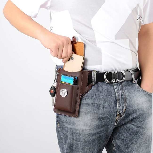 Mobile Phone Leather Case