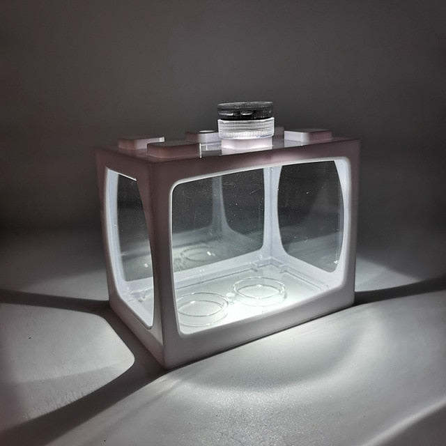 Small Desktop Fish Tank Aquarium