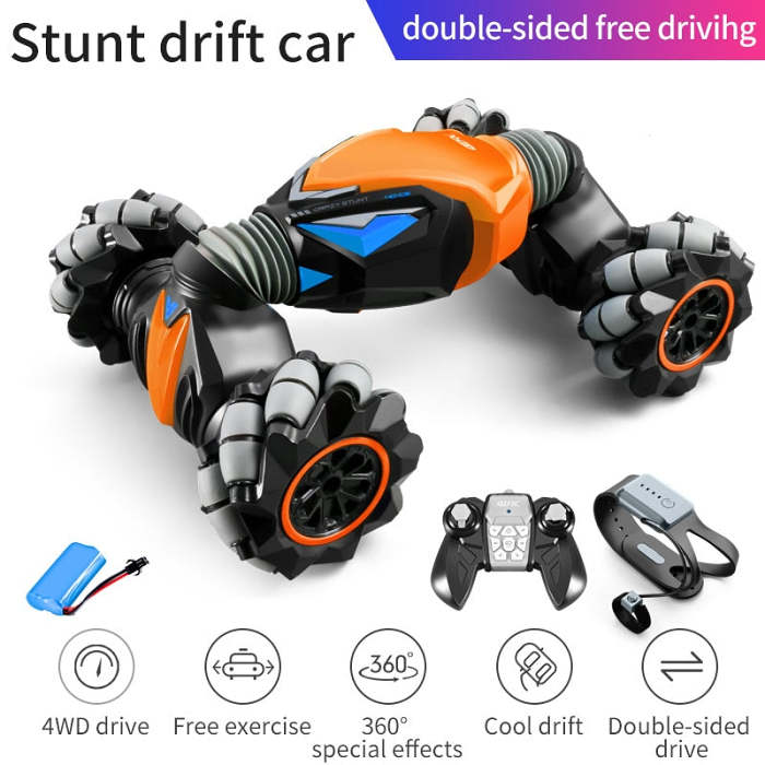 4WD Radio Control StuntGesture Induction Twisting Off-Road Vehicle