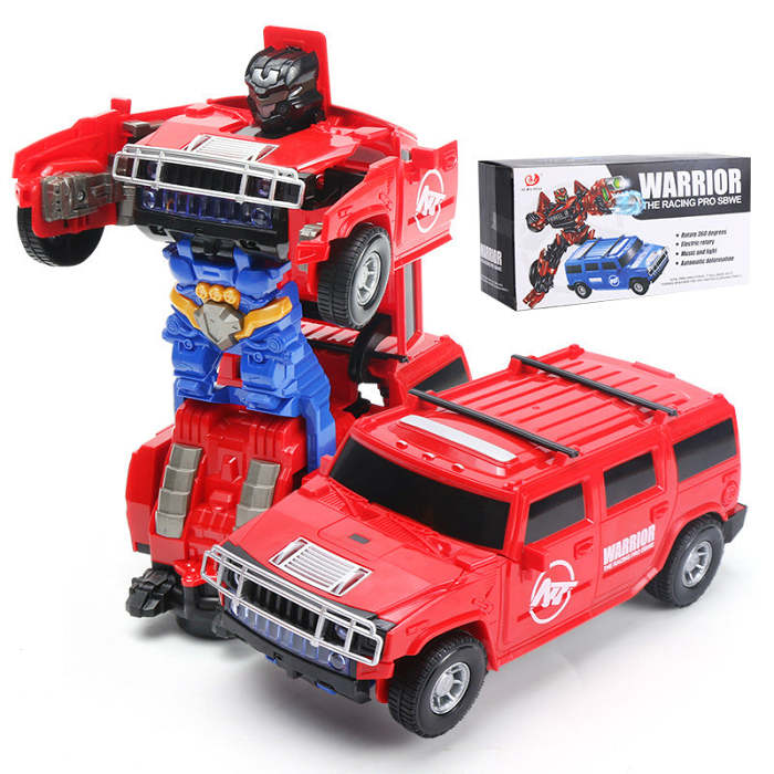 Transforming Robot Model Toy Car