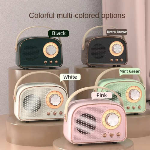 Retro Mini Bluetooth Speaker by Veasoon