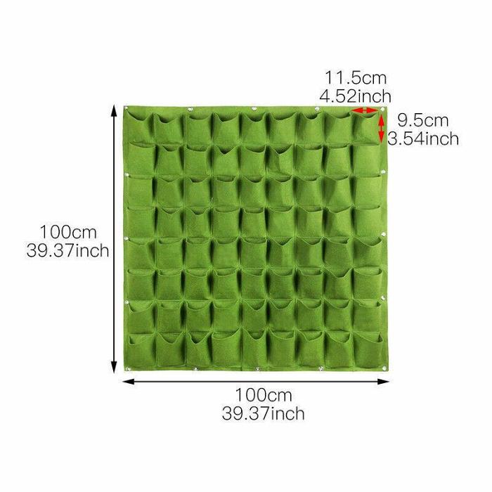 Wall Hanging Planter Pockets
