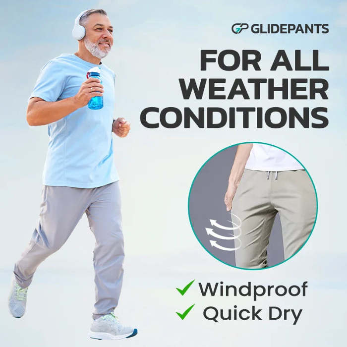 GlidePants  - Quick Dry Pull-on Stretch Pants