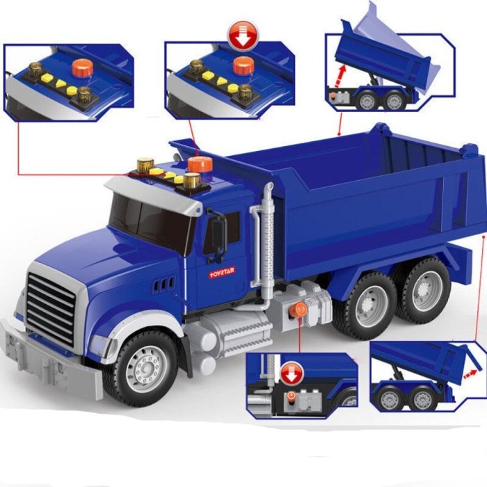 Garbage Truck, Construction Vehicles & Fire Trucks (8 Options)