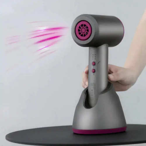 Wireless Rechargeable Hair Dryer by Veasoon