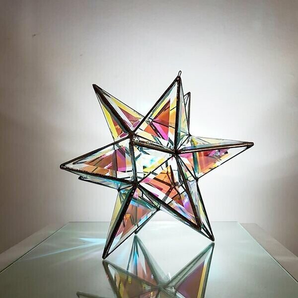 Star Tetrahedron Sun Catcher