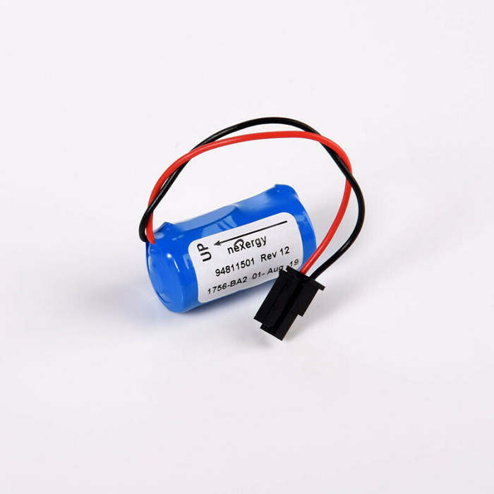 2 PCS  3.0V 1200mAh PLC Battery Replacement Batteries for 1756-BA2 BR2/3A-AB 1745-B1