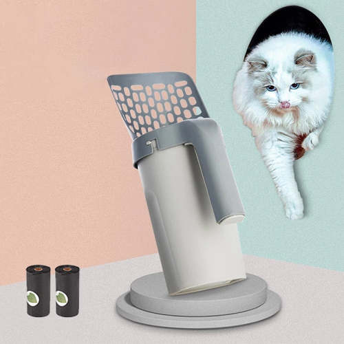 Cat Litter Integrated One-Piece Shovel