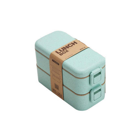 Multi-layer wheat straw lunch box
