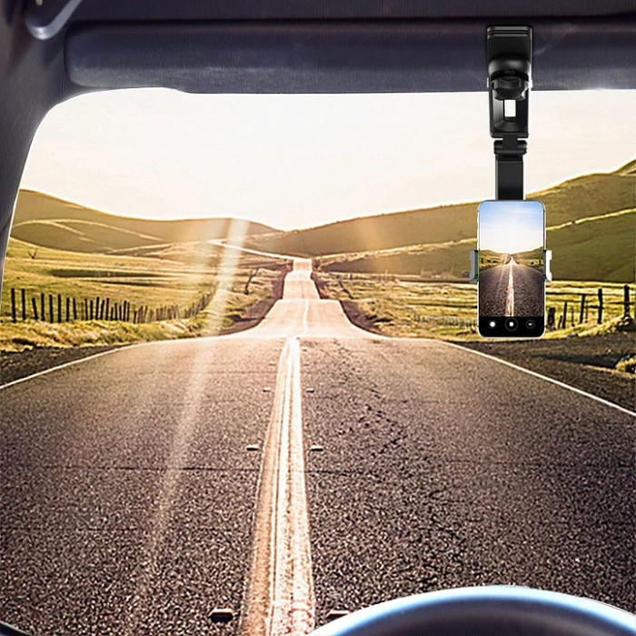 1080 Rotation Muti-Used Car Visor Phone Clip