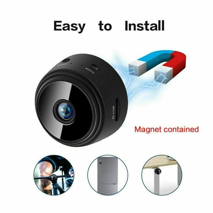 Hidden Camera Mini Spy Camera Portable Home Security Cameras HD 1080P DV DVR Night Vision