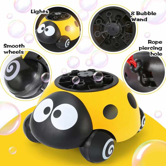 Ladybug Bubble Machine