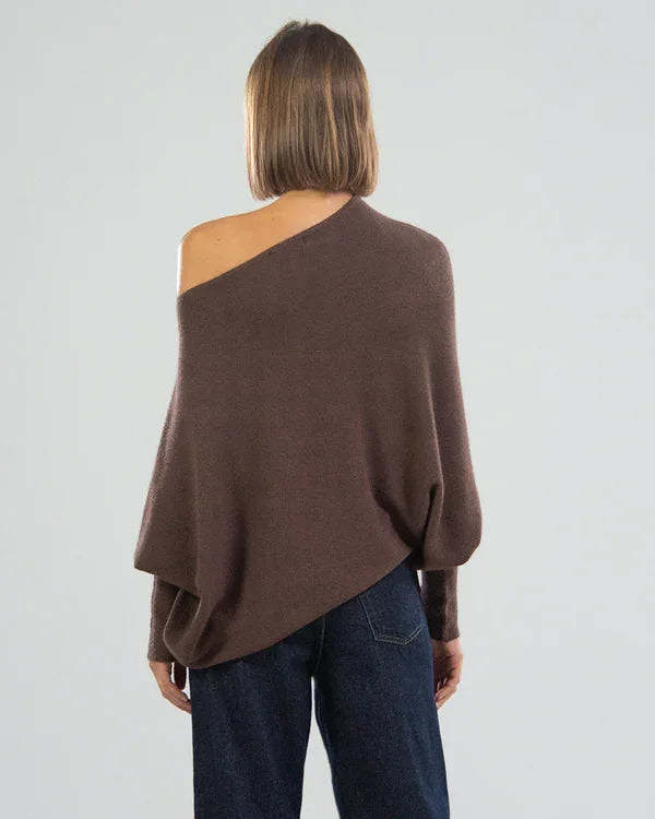 Classics Agave - Asymmetric Draped Jumper