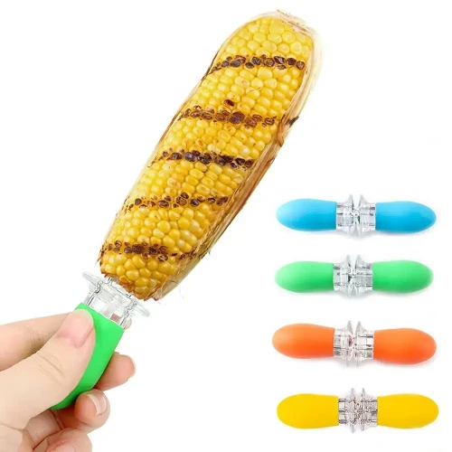 Multifunctional BBQ Corn Holder-4 Pairs