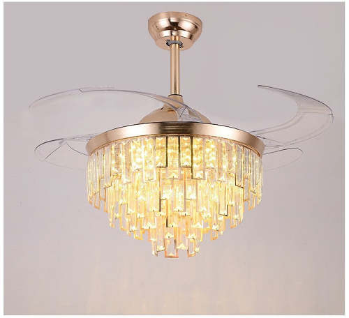 Invisible ABS Ceiling Fan Lamp