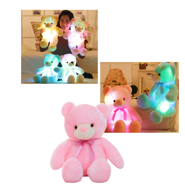 Plush Teddy Bear Night Light