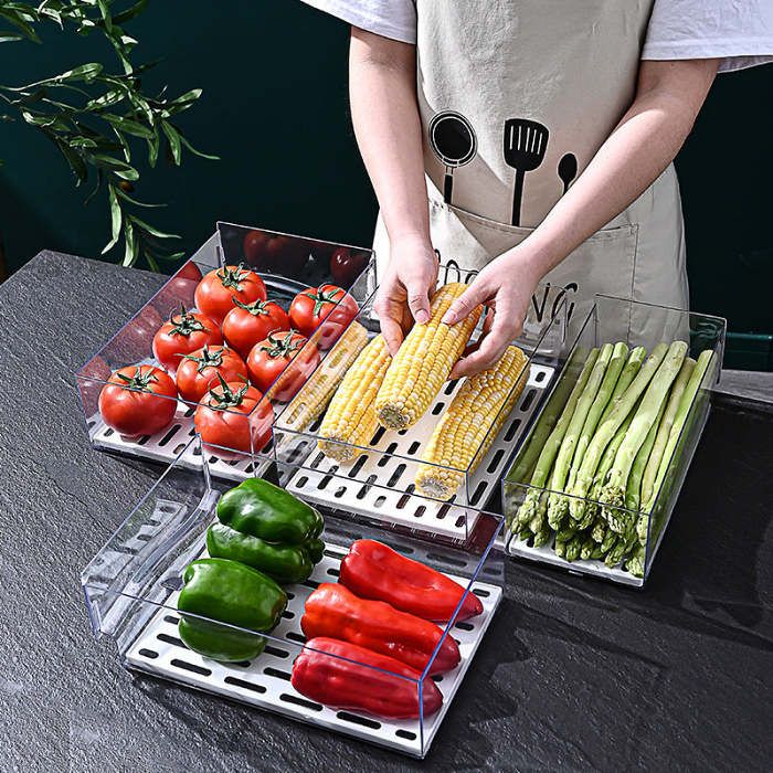 Refrigerator Drawer Storage Box