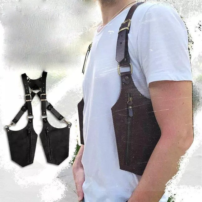 Double Shoulder Armpit Bag