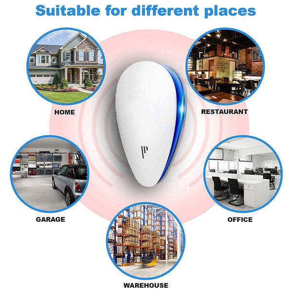 4-Pack: Pest Control Ultrasonic Repellent