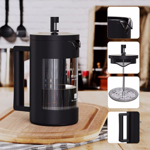 350LM/600ML Mini French Press Coffee Maker by Veasoon
